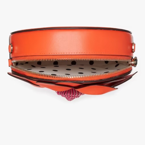 NWOT Petal Smooth Leather 3d Flower Crossbody - Picture 7 of 14